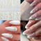 4 Boxes Flatback Rhinestones and Pearls Nail Charms for Acrylics - Crystals, Half Rounds, and Accessories for DIY Nail Art Decor